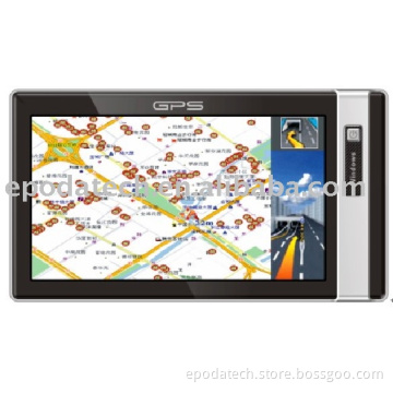 E_DA7038  7 inch GPS built-in  Li battery +bluetooth+AV+FM